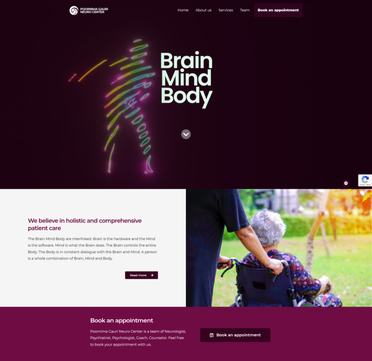 Poornima Gauri Neuro Clinic, Pune website