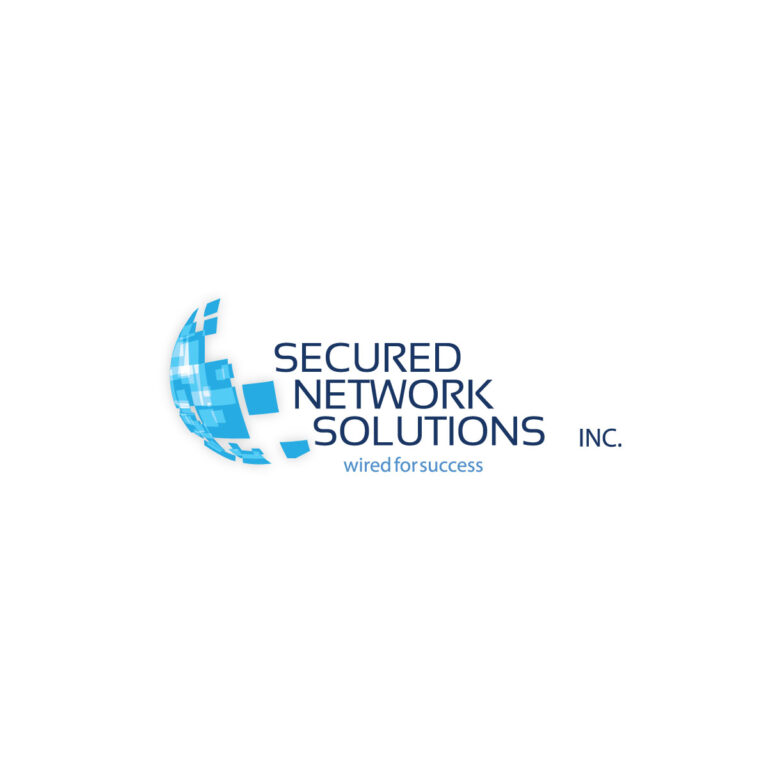 Secured network services logo design for USA client