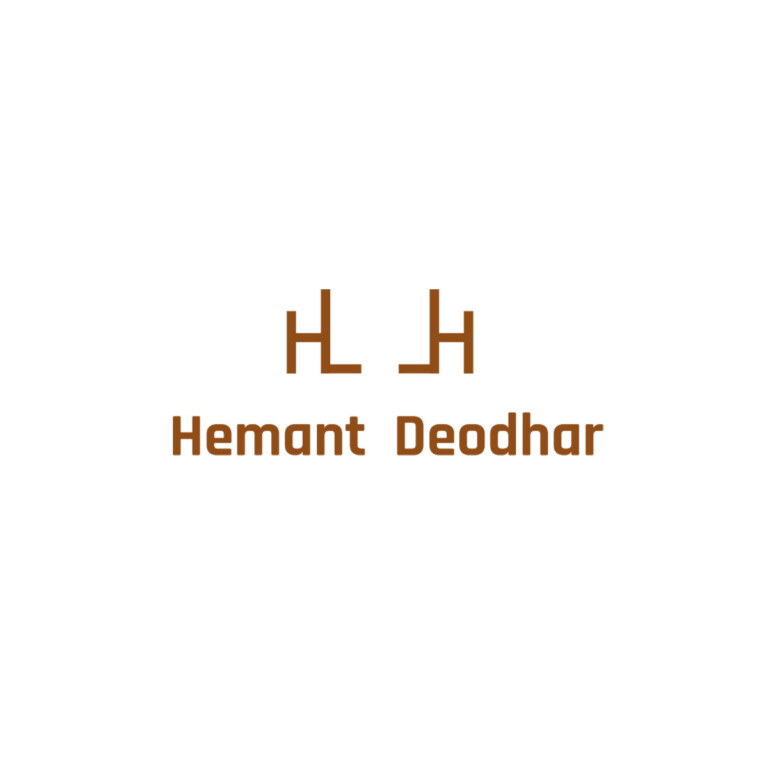 Film and TV Serial director Hemant Deodhar personal logo design