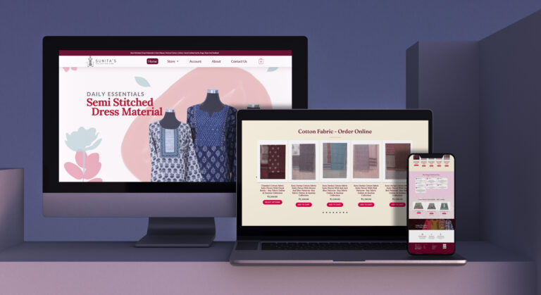 sunitascollection ecommerce website